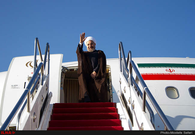 بدرقه رسمی رئیس جمهور در سفر به کشور ونزوئلا