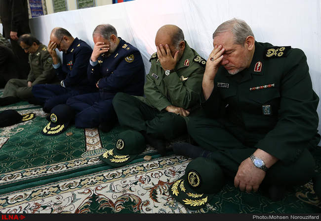 تشییع پیکر مرحوم سرلشکر محمد سلیمی