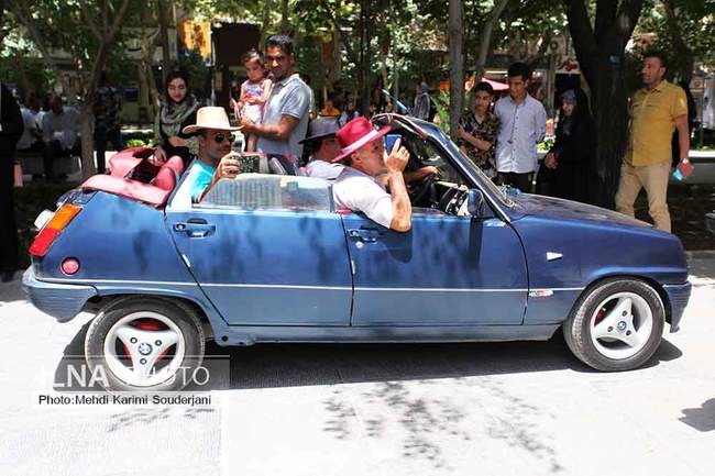 نمایش ماشینهای کلاسیک در اصفهان 