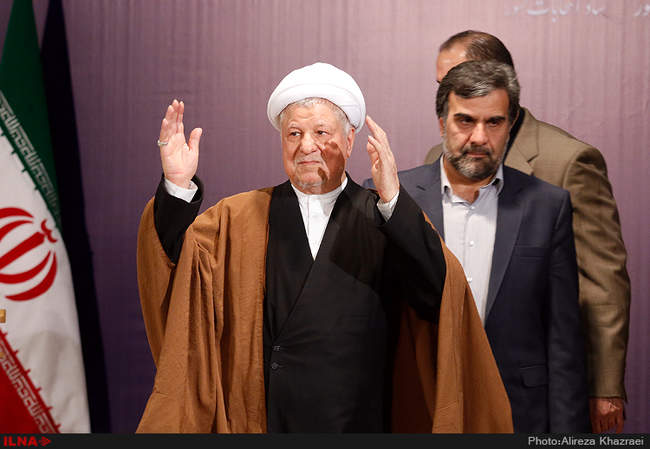 حضور آیت الله هاشمی رفسنجانی در ستاد انتخابات وزارت کشور /9