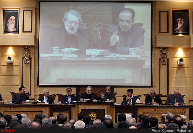پنجمین نشست هیئت نمایندگان اتاق بازرگانی با حضور علی لاریجانی