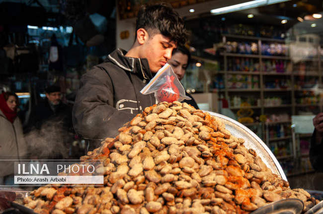  بازار تجریش تهران در آستانه شب یلدا