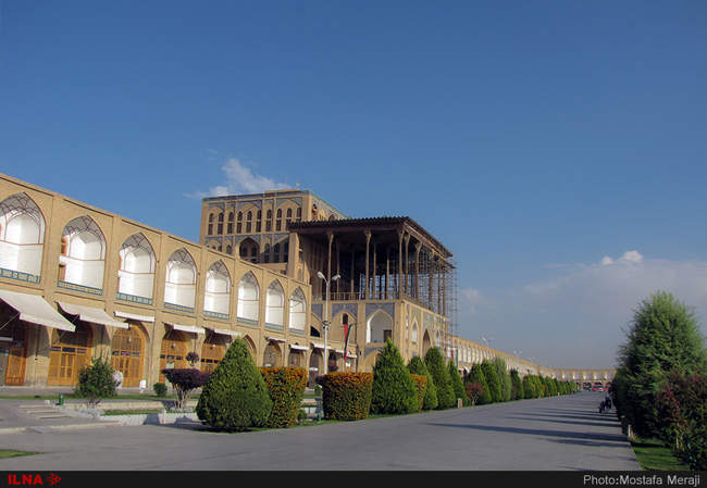 ایران زیبا / کاخ عالی قاپو از آثار باشکوه و نفیس عصر صفوی