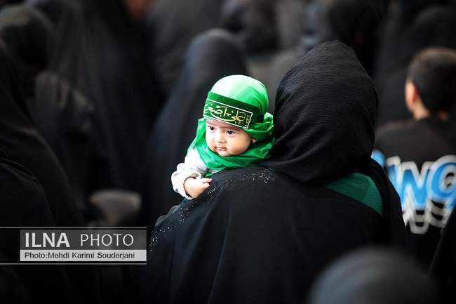  مراسم شیرخوارگان حسینی در شهر سودرجان