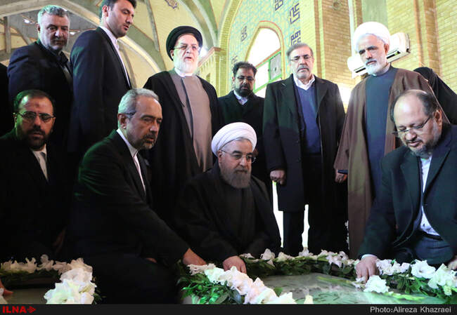 تجدید میثاق رییس‌جمهور و هیات دولت با آرمان‌های بنیانگذار انقلاب 