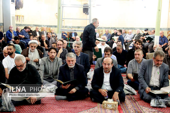 مراسم ختم مادر احمد مسجدجامعی 