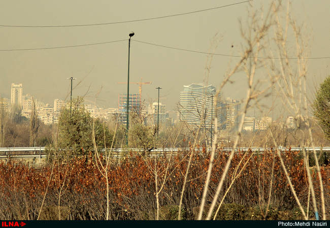 آلودگی هوای امروز تهران