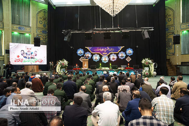 مراسم گرامیداشت شهدای کنسولگری ایران در دمشق