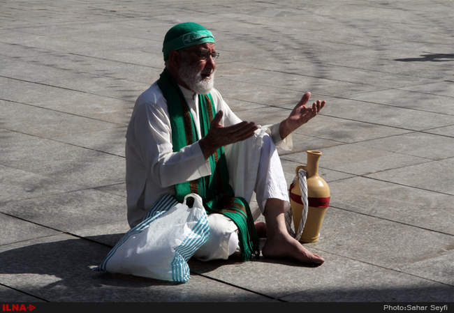 مراسم عاشورای حسینی در میدان امام حسین(ع)