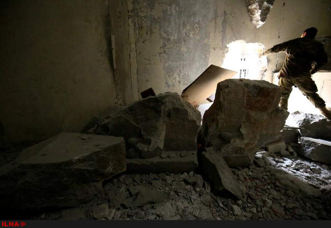 تخریب موزه موصل توسط داعش