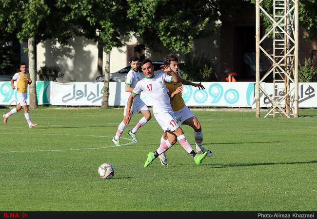 تمرین امروز تیم ملی فوتبال امید