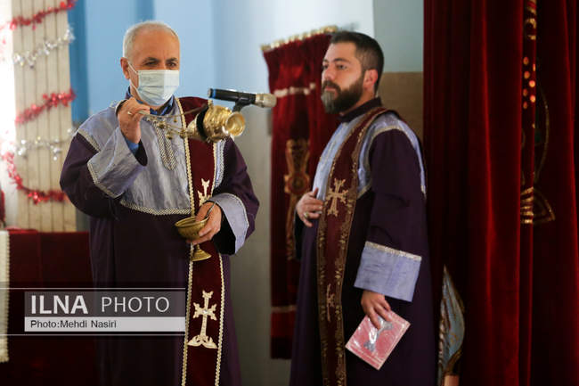 مراسم تولد و غسل تعمید عیسی مسیح