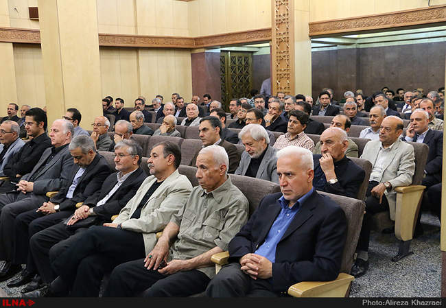 مراسم ترحیم مادر همسر مجید تخت روانچی