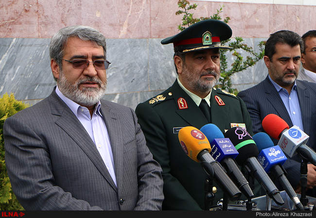 همایش فرماندهان نیروی انتظامی با حضور وزیر کشور