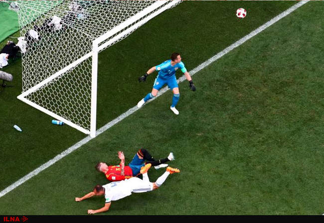  حذف اسپانیا در ضربات پنالتی