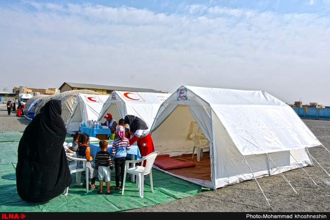  مانور تیم های درمان اضطراری (BHCU) جمعیت هلال احمر استان خراسان رضوی در