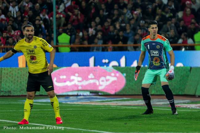 گزارش تصویری بازی جنجالی پرسپولیس - سپاهان