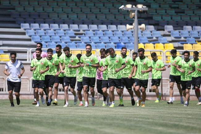 تمرینات پرسپولیس