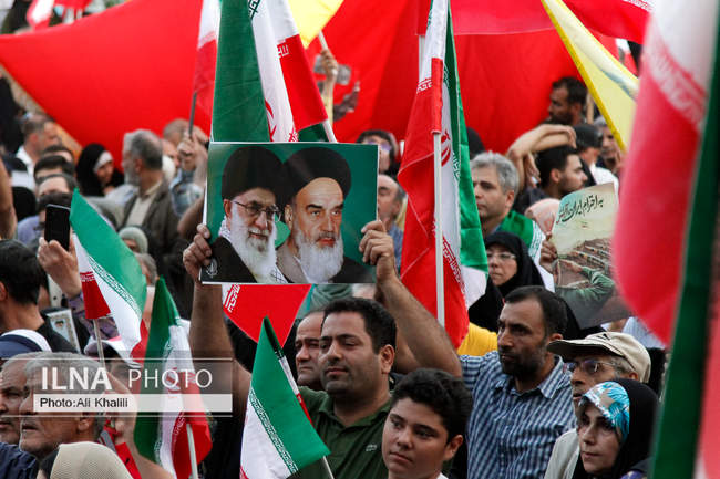 تجمع مردمی حمایت از عملیات «بشارت فتح»- تهران