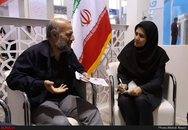 بازدید علیرضا محجوب رئیس فراکسیون کارگری مجلس ازنمایشگاه مطبوعات و خبرگزاری‌ها 