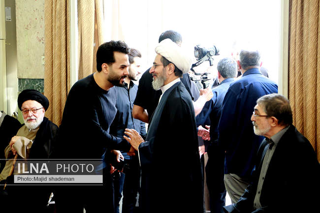 مراسم ختم مادر احمد مسجدجامعی 