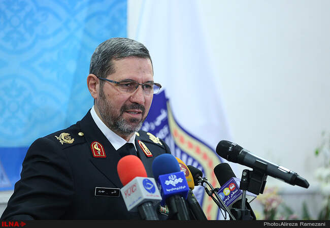 نشست خبری رئیس پلیس راهور ناجا