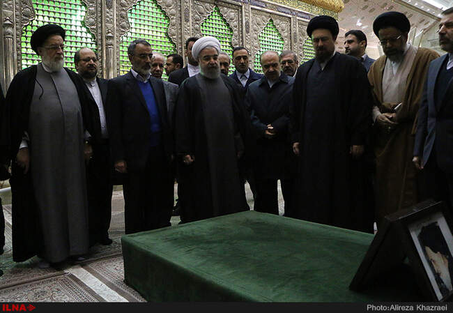 تجدید میثاق رییس‌جمهور و هیات دولت با آرمان‌های بنیانگذار انقلاب 