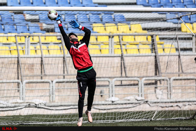 تمرین امروز تیم فوتبال پرسپولیس