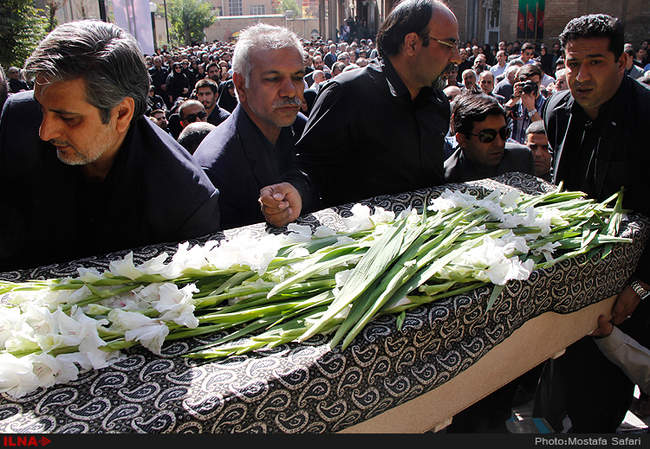  تشییع پیکر سعید کشن‌فلاح