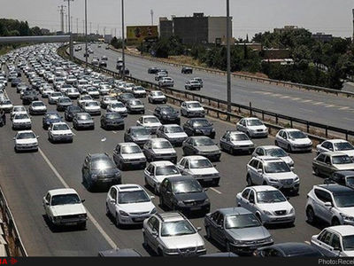 ترافیک نیمه‌سنگین و پرحجم در محور‌های هراز و کرج_چالوس