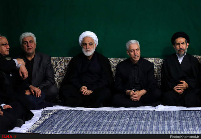 مراسم عزاداری اربعین حسینی با حضور هیئت‌های دانشجویی در حسینیه امام خمینی(ره)