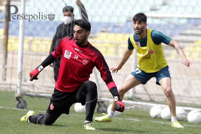گزارش تصویری از تمرین امروز پرسپولیس