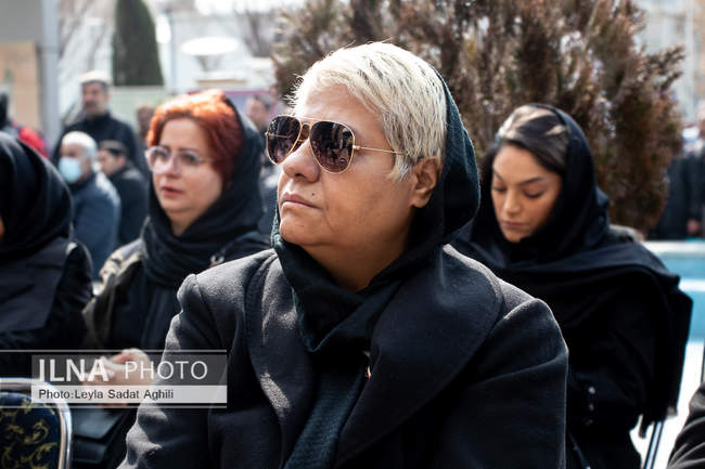 مراسم تشییع پیکر مرحوم شهرام عبدلی