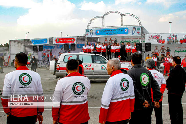 رزمایش نوروزی جمعیت هلال احمر