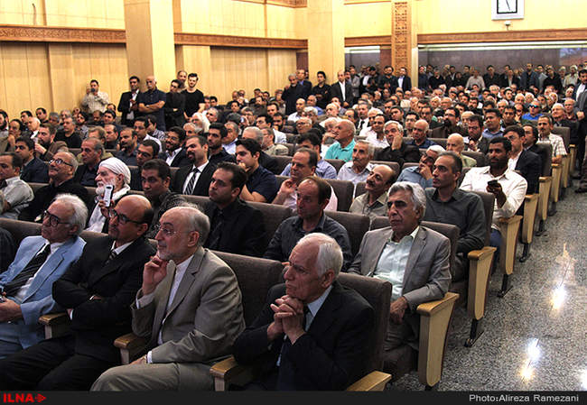 مراسم ختم بانو مهدیه الهی قمشه ای