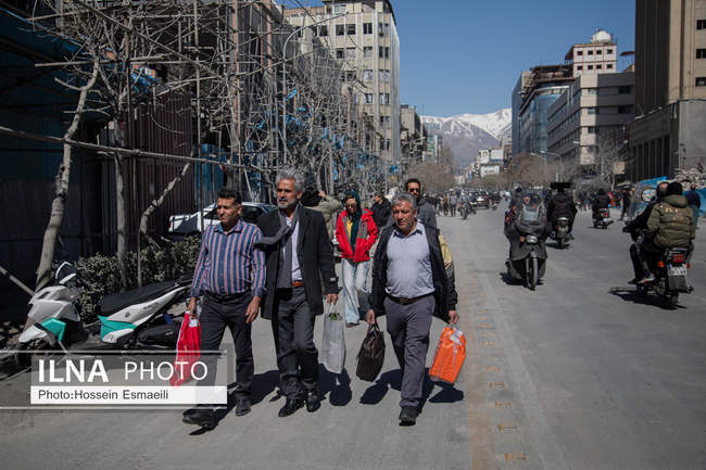 آثار حملات هوایی روز گذشته به شهر تهران
