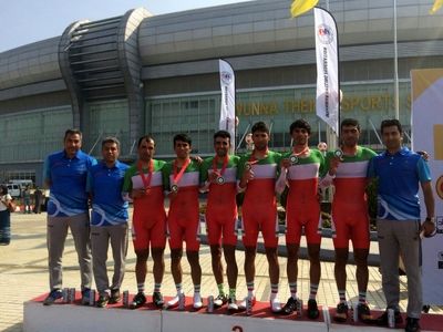 نایب قهرمانی ایران در تایم تریل قهرمانی آسیا