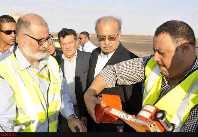 سقوط هواپیمای روسیه در مصر