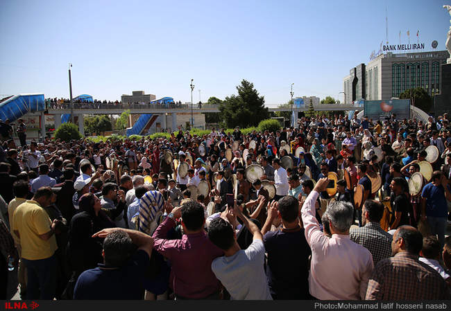 آغاز هشتمین جشنواره بین المللی دف نوازی (دف نوای رحمت)