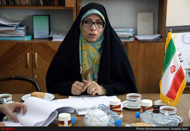 نشست خبری الهام امین‌زاده دستیار رئیس‌جمهور