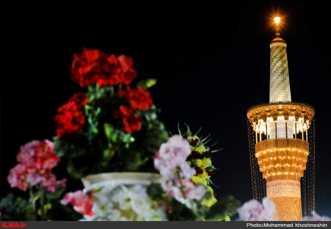 آذین بندی حرم مطهر امام رضا (ع)