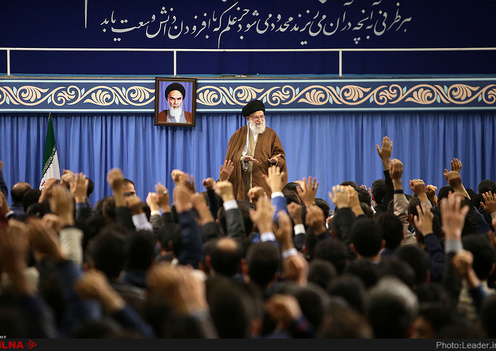 دیدار نخبگان و استعدادهای برتر علمی با رهبر معظم انقلاب اسلامی
