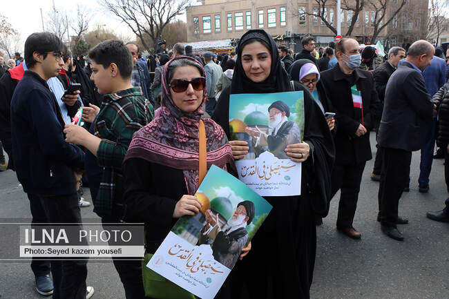 راهپیمایی روز جهانی قدس در تبریز
