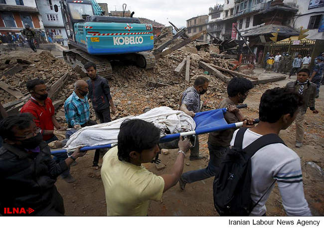 زلزله ۷.۹ ریشتری در نپال 