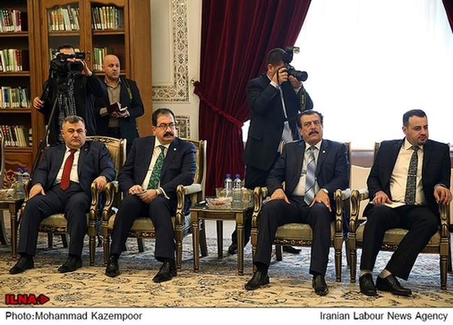 دیدار آیت‌الله هاشمی رفسنجانی با رئیس مجلس عراق