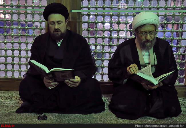 تجدید میثاق رییس قوه قضاییه با بنیانگذار انقلاب اسلامی