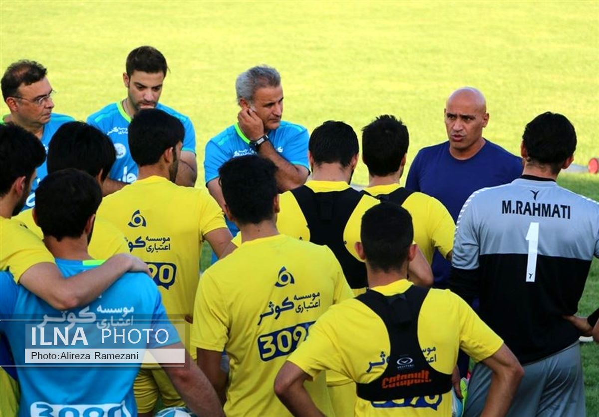 زمان تمرین امروز استقلال مشخص شد