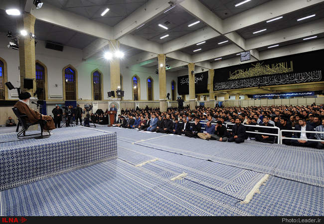 دیدار نخبگان و استعدادهای برتر علمی با رهبر معظم انقلاب اسلامی