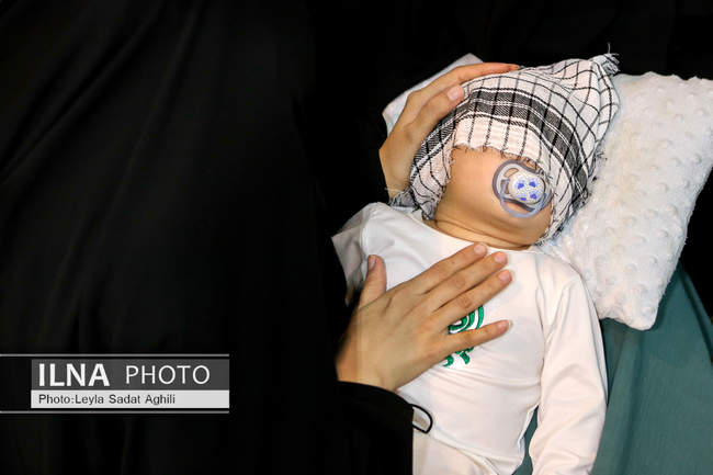 مراسم شیرخوارگان حسینی در مصلی تهران