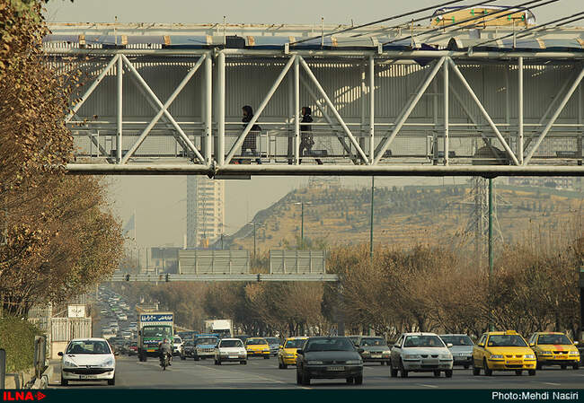 آلودگی هوای امروز تهران